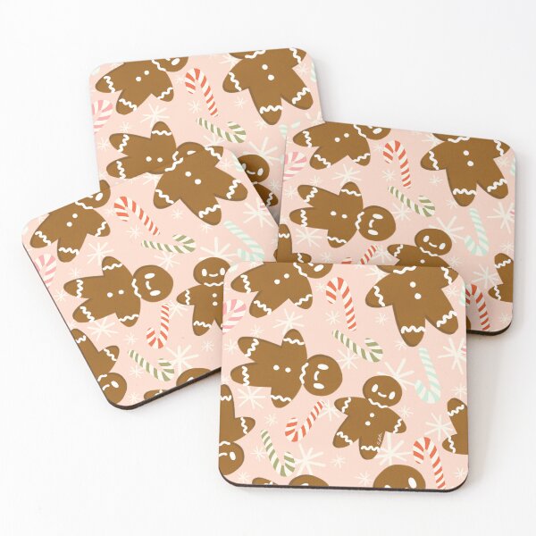Item preview, Gingerbread men and candy canes  designed and sold by studioaudrea.