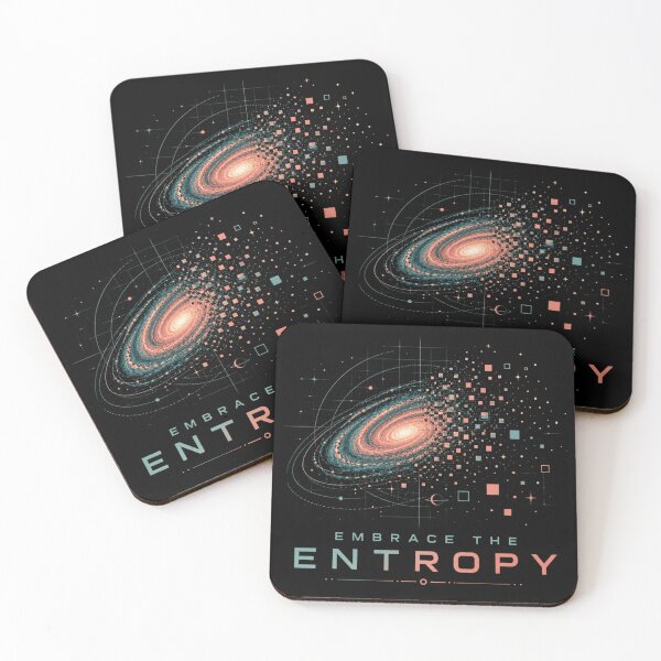 Item preview, Embrace The Entropy - Galaxy Space Physics Science Fiction Design designed and sold by AstroPal28.