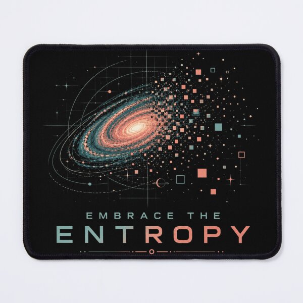 Item preview, Embrace The Entropy - Galaxy Space Physics Science Fiction Design designed and sold by AstroPal28.