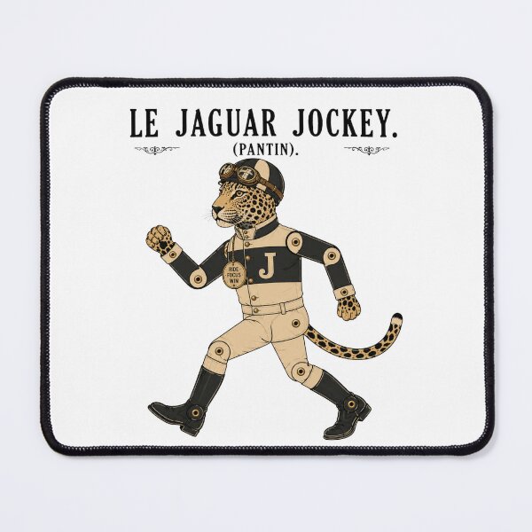 Item preview, Le Jaguar Jockey designed and sold by MidnightStudio.