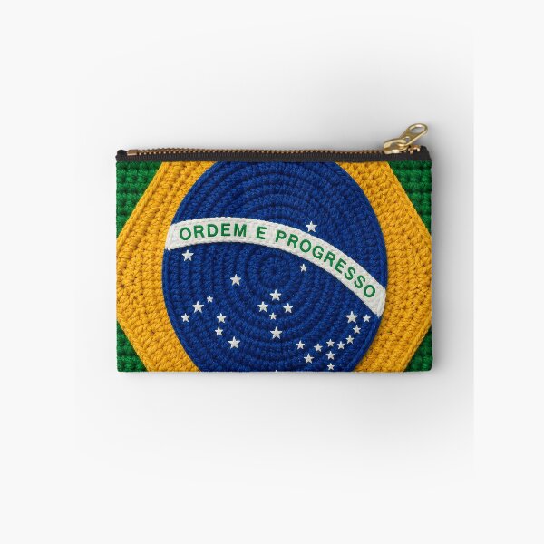 Item preview, Brazil Flag Crochet Style Wall Art designed and sold by LuisWorks.
