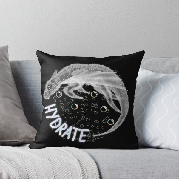 Item preview, Hydrate Dragon - White designed and sold by dragonthorn-art.
