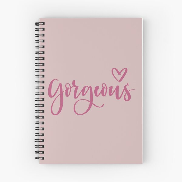 Item preview, Gorgeous – Dark Pink Typography Aesthetic Quote Design designed and sold by Rush2Buy.