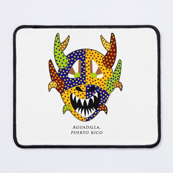 Item preview, Aguadilla Puerto Rico Vejigante Mask designed and sold by SybariteStudio.