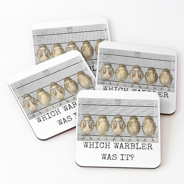 Item preview, Which Warbler Was It? Funny Confusing Warbler Police Lineup Birdwatching Pun for Fall Mirgation designed and sold by Neurospicy Trolls.