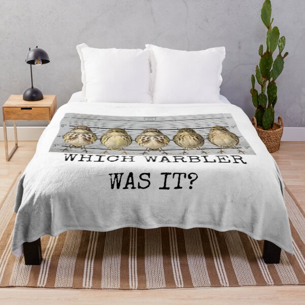 Item preview, Which Warbler Was It? Funny Confusing Warbler Police Lineup Birdwatching Pun for Fall Mirgation designed and sold by Neurospicy Trolls.