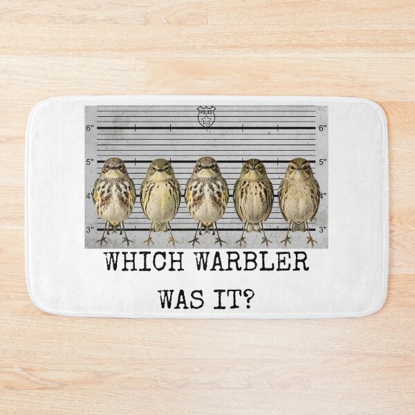 Item preview, Which Warbler Was It? Funny Confusing Warbler Police Lineup Birdwatching Pun for Fall Mirgation designed and sold by Neurospicy Trolls.