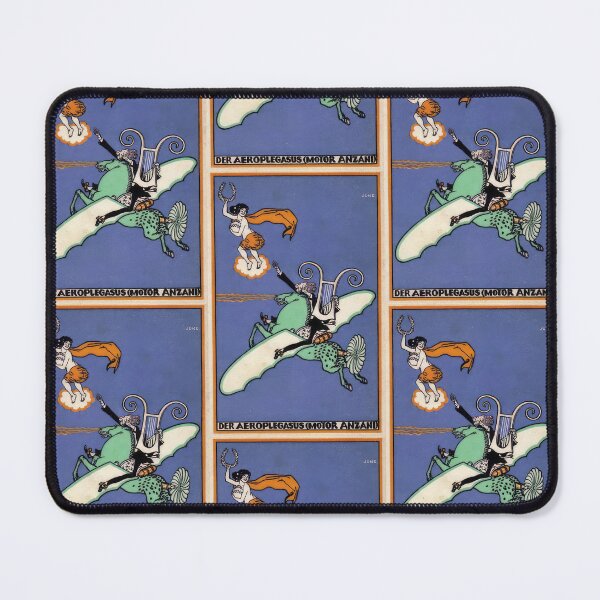 Item preview, Vintage  color lithograph The Aeroplegasus designed and sold by stevepaint.