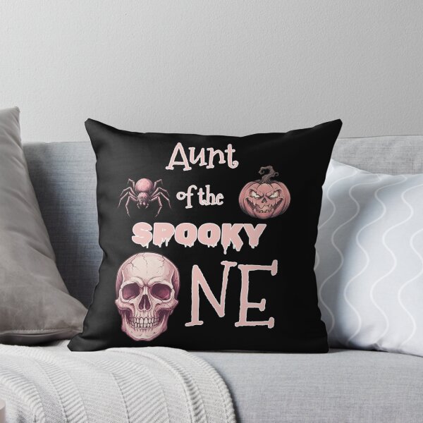 Item preview, Pinkoween Aunt of the Spooky One Pink Skull designed and sold by MythicCotton.