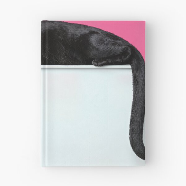 Item preview, Black Cat with a Pink Ribbon for Breast Cancer Awareness designed and sold by Maria Dryfhout.
