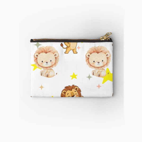 Item preview, Cute Watercolor Baby Lion and Stars Pattern designed and sold by Tee-Pulse.