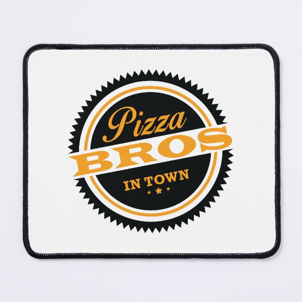 Item preview, Pizza Bros In Town Vintage Pizzeria Logo designed and sold by Heatltyyu.