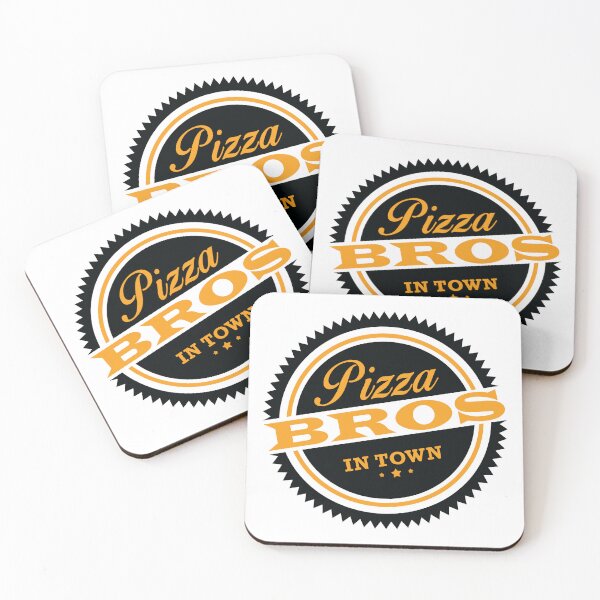 Item preview, Pizza Bros In Town Vintage Pizzeria Logo designed and sold by Heatltyyu.