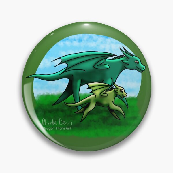 Item preview, Mother and Child Dragons designed and sold by dragonthorn-art.