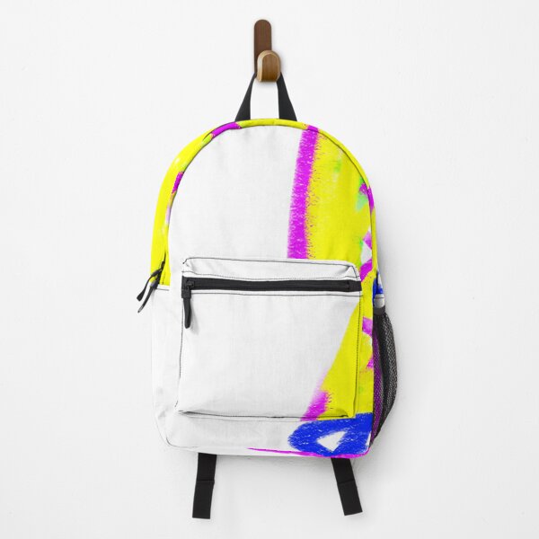 Item preview, Abstract Graffiti Surfboard Symbol - Neon Yellow Pink Doodle designed and sold by PixelAlps.
