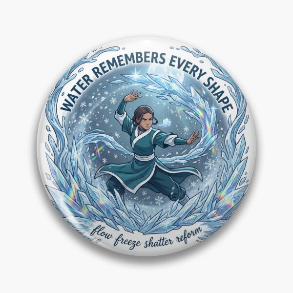 Item preview, Ice Waterbender Crystal Shield Eastern designed and sold by LunaMarkos.