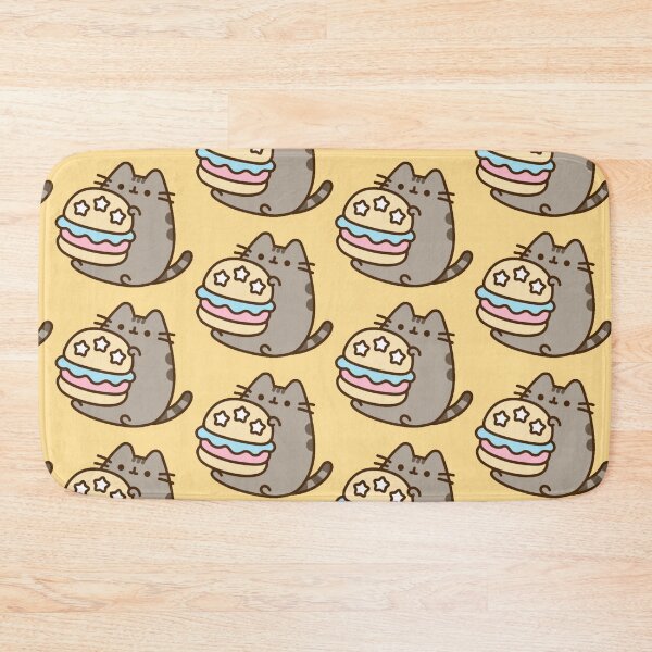 Item preview, burger pusheen!!! designed and sold by PLANET-VEE.