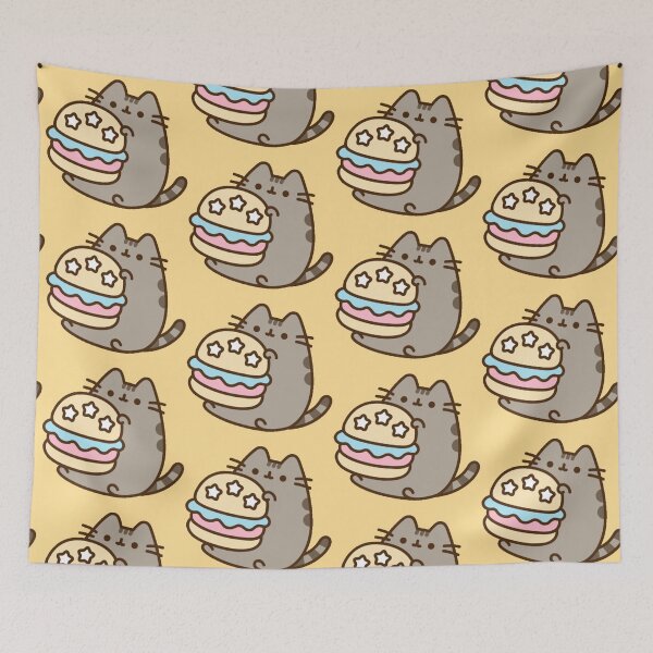 Item preview, burger pusheen!!! designed and sold by PLANET-VEE.