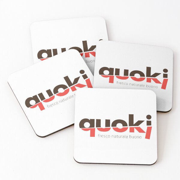 Item preview, Quoki Fresco Naturale Buono Typography Logo designed and sold by Heatltyyu.