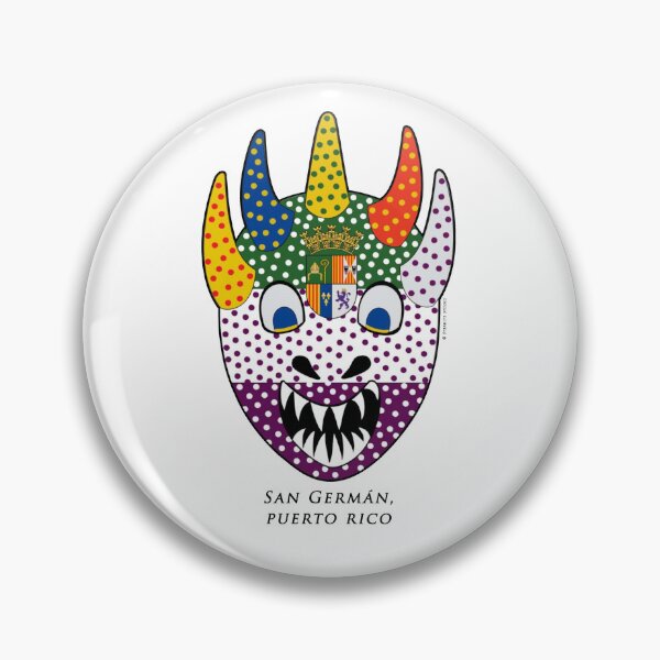 Item preview, San Germán Puerto Rico Vejigante Mask designed and sold by SybariteStudio.