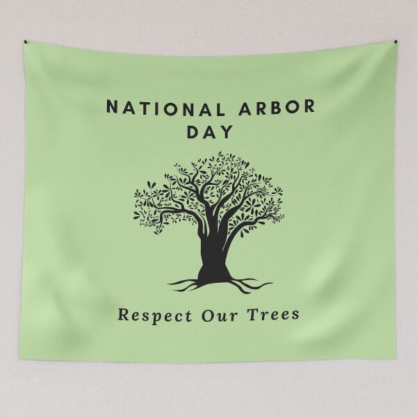 Item preview, National Arbor Day - Respect Our Trees designed and sold by MugsAndDuds.