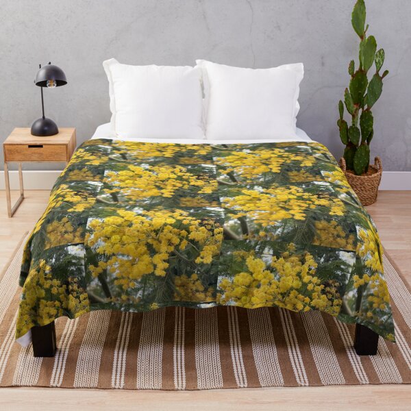 Item preview, Golden Mimosa Acacia Tree in Full Spring Bloom designed and sold by BalkanBloom.