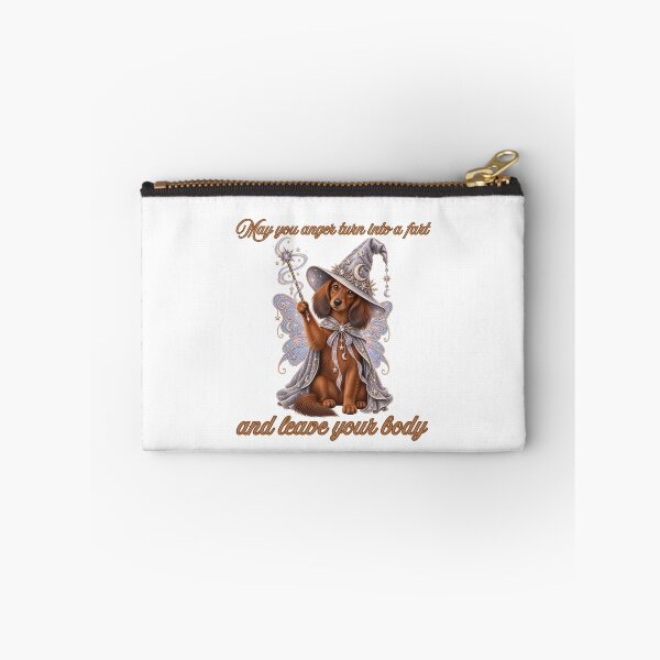Item preview, May Your Anger Turn Into A Fart And Leave Your Body - Funny Fairy Dachshund Wizard designed and sold by Neurospicy Trolls.