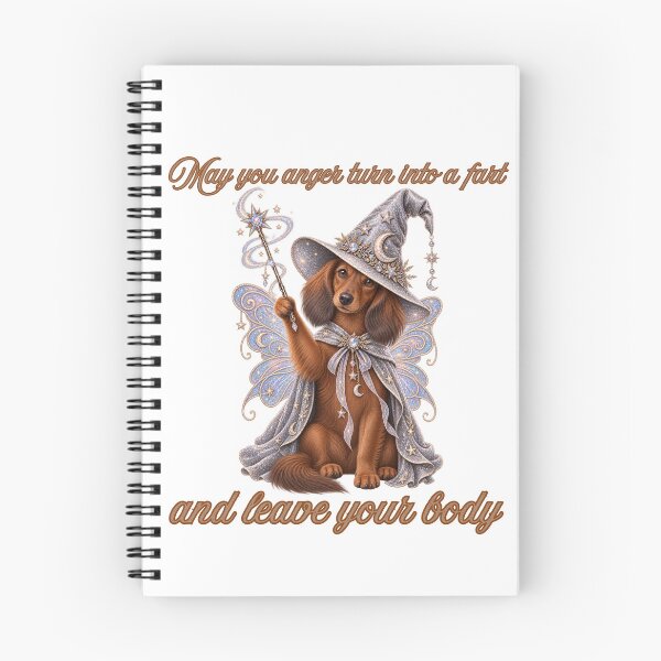 Item preview, May Your Anger Turn Into A Fart And Leave Your Body - Funny Fairy Dachshund Wizard designed and sold by Neurospicy Trolls.