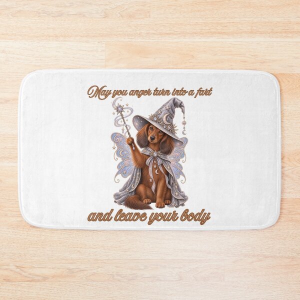 Item preview, May Your Anger Turn Into A Fart And Leave Your Body - Funny Fairy Dachshund Wizard designed and sold by Neurospicy Trolls.