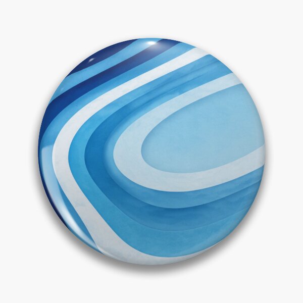Item preview, Abstract Sky Blue and Ice Blue Fluid Topographic designed and sold by hepopatterns.