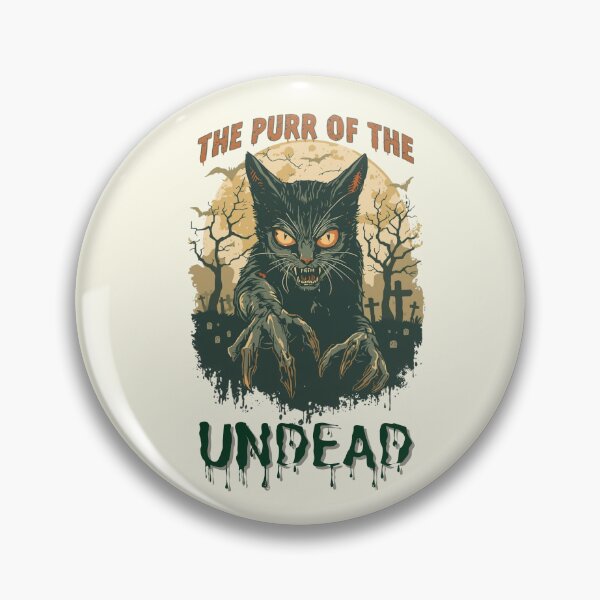 Item preview, THE PURR OF THE UNDEAD designed and sold by BKDIGITALSHOP.