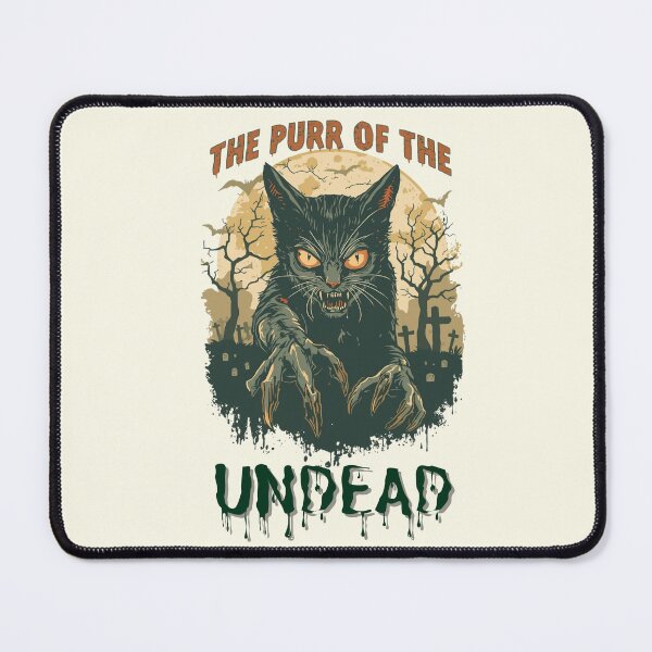Item preview, THE PURR OF THE UNDEAD designed and sold by BKDIGITALSHOP.