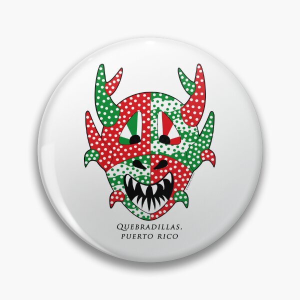 Item preview, Quebradillas Puerto Rico Vejigante Mask designed and sold by SybariteStudio.