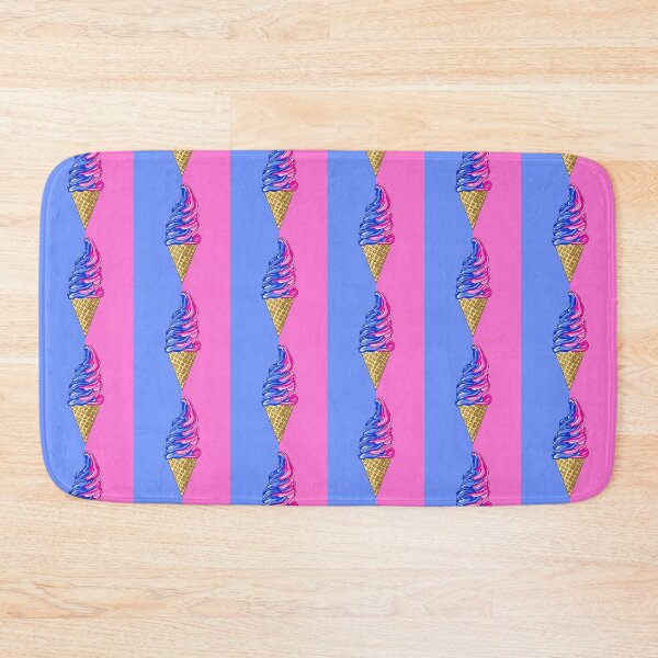 Item preview, Blue And Pink Ice Cream Swirl With pb background  designed and sold by missmann.