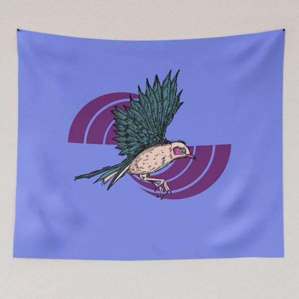 Item preview, Vintage Bird Graphic | Retro Nature Illustration Streetwear Design designed and sold by Half Mess.