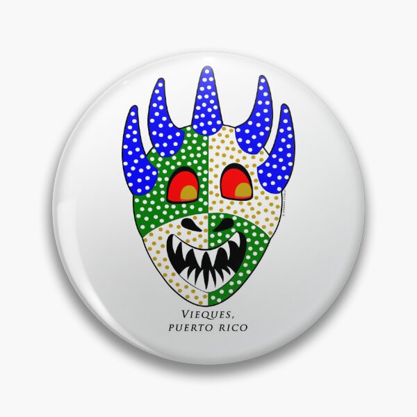 Item preview, Vieques Puerto Rico Vejigante Mask designed and sold by SybariteStudio.