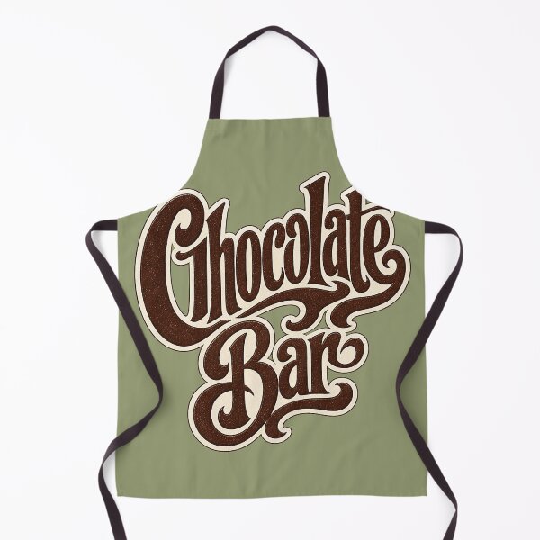 Item preview,  Vintage Retro Chocolate Bar Script Typography Graphic  designed and sold by Creatby7030.