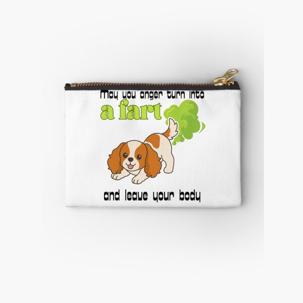 Item preview, May Your Anger Turn Into A Fart - Funny Cavalier King Charles Spaniel designed and sold by Neurospicy Trolls.