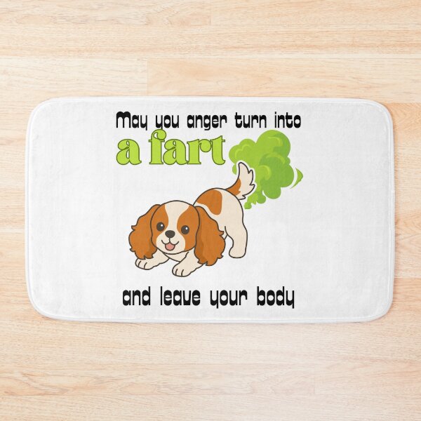 Item preview, May Your Anger Turn Into A Fart - Funny Cavalier King Charles Spaniel designed and sold by Neurospicy Trolls.