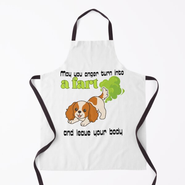 Item preview, May Your Anger Turn Into A Fart - Funny Cavalier King Charles Spaniel designed and sold by Neurospicy Trolls.
