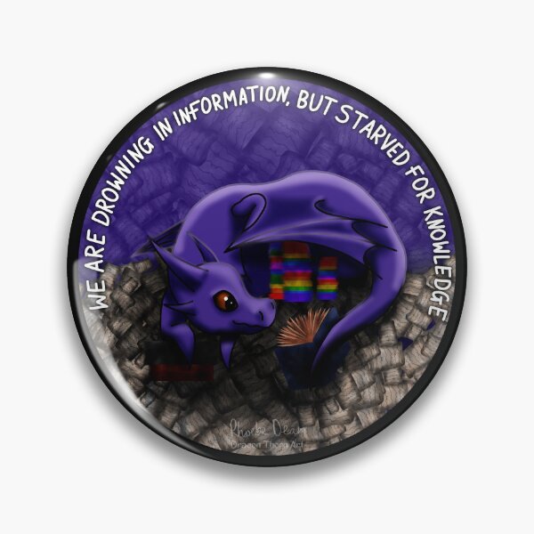 Item preview, Knowledge Hoarding Dragon designed and sold by dragonthorn-art.