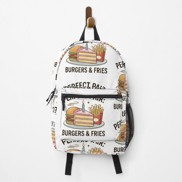 Item preview, Perfect Pair Burgers & Fries — Classic Fast Food Design designed and sold by Tipsy24.