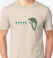 Comma chameleon Unisex T-Shirt