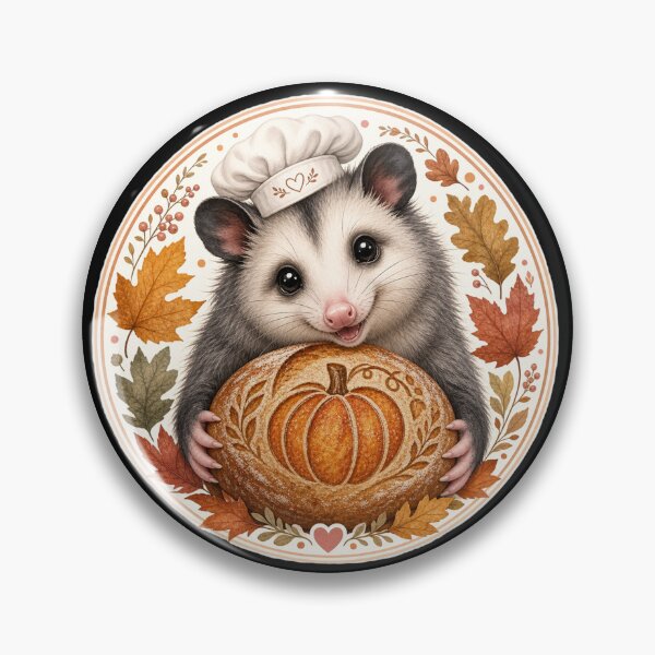 Item preview, Cute Spooky Baker Possum Sourdough Pumpkin Halloween designed and sold by Seasonal designs.