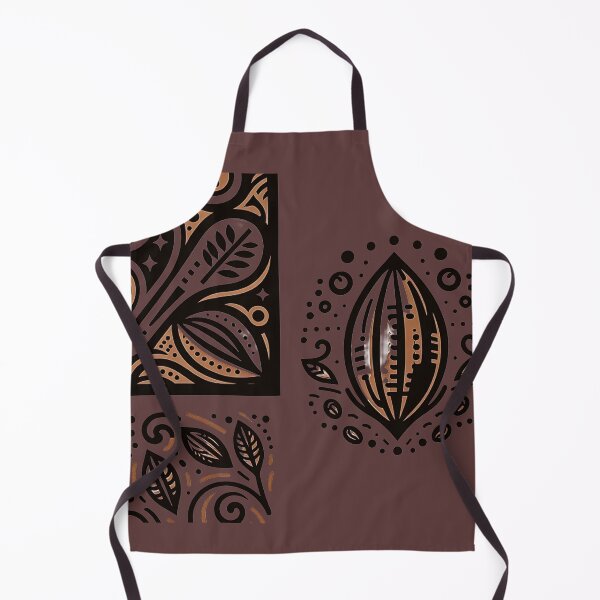 Item preview, Ornamental Cocoa Pod and Botanical Coffee Leaf Pattern Set  designed and sold by Creatby7030.