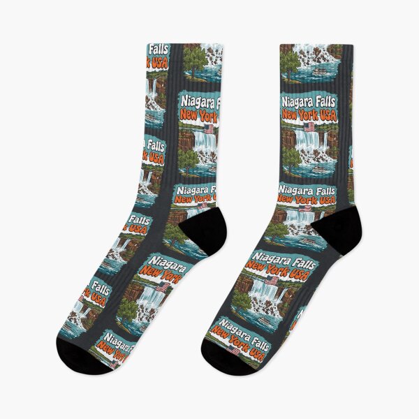 Item preview, Niagara Falls NY USA Cute Waterfall Colorful Landscape  designed and sold by HowToCanadian.