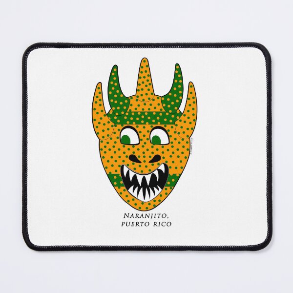 Item preview, Naranjito Puerto Rico Vejigante Mask designed and sold by SybariteStudio.