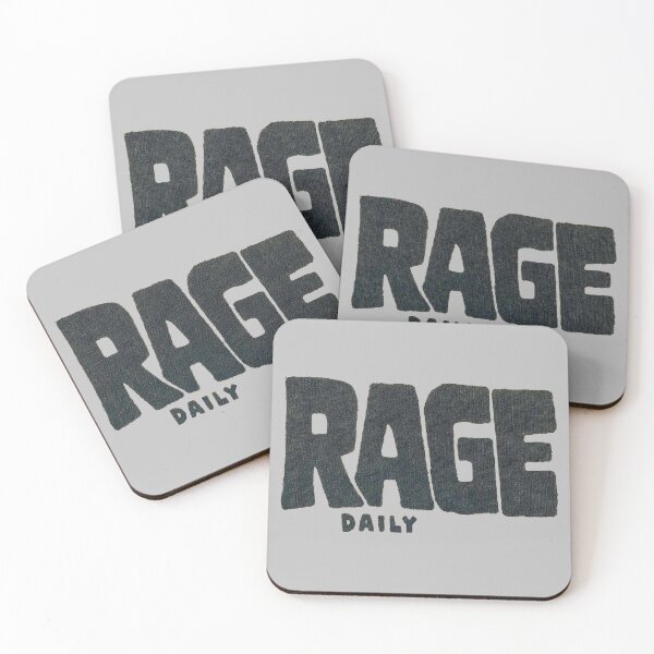 Item preview, Urban Grunge RAGE Daily Wear Distressed Streetwear Typography  designed and sold by Creatby7030.