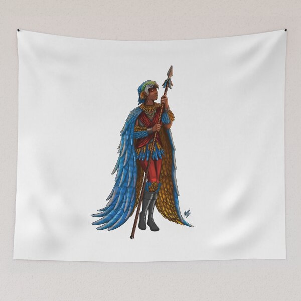 Item preview, Macaw Woman designed and sold by PoddighiArt.