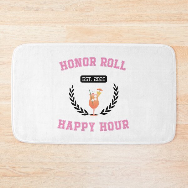 Item preview, Honor Roll Happy Hour | Funny College Student Drinking Shirt designed and sold by luckyhue.